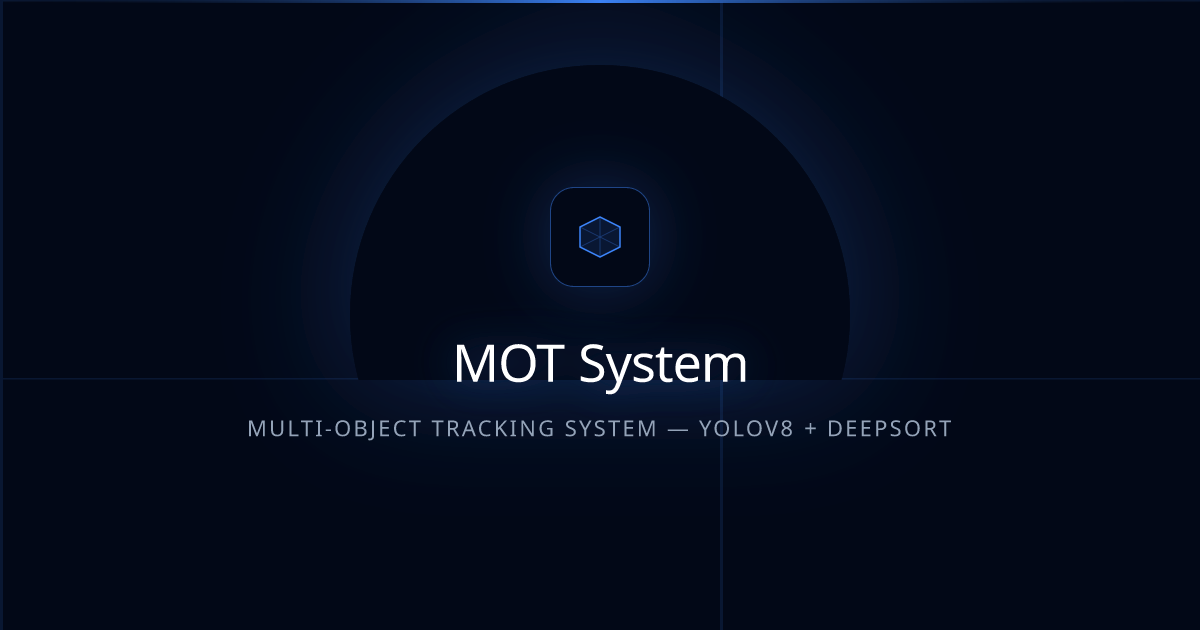 YOLOv8 + DeepSORT 多目标检测与跟踪（MOT）系统研发
